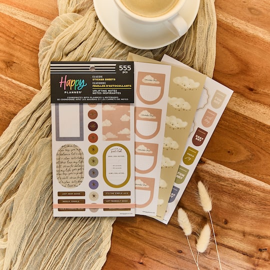 The Classic Happy Planner® Uplifting Notes Sticker Book